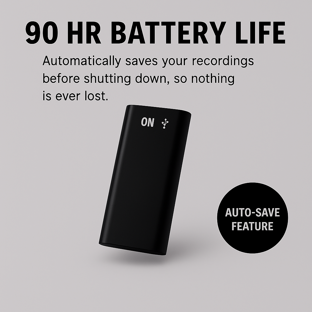 Recordix™ Magnetic Voice Recorder