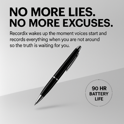Recordix™ Voice Recorder Pen