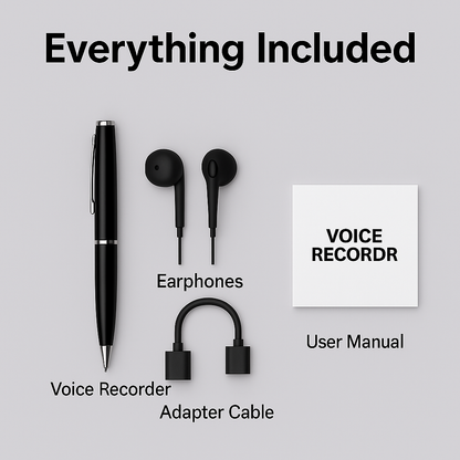 Recordix™ Voice Recorder Pen