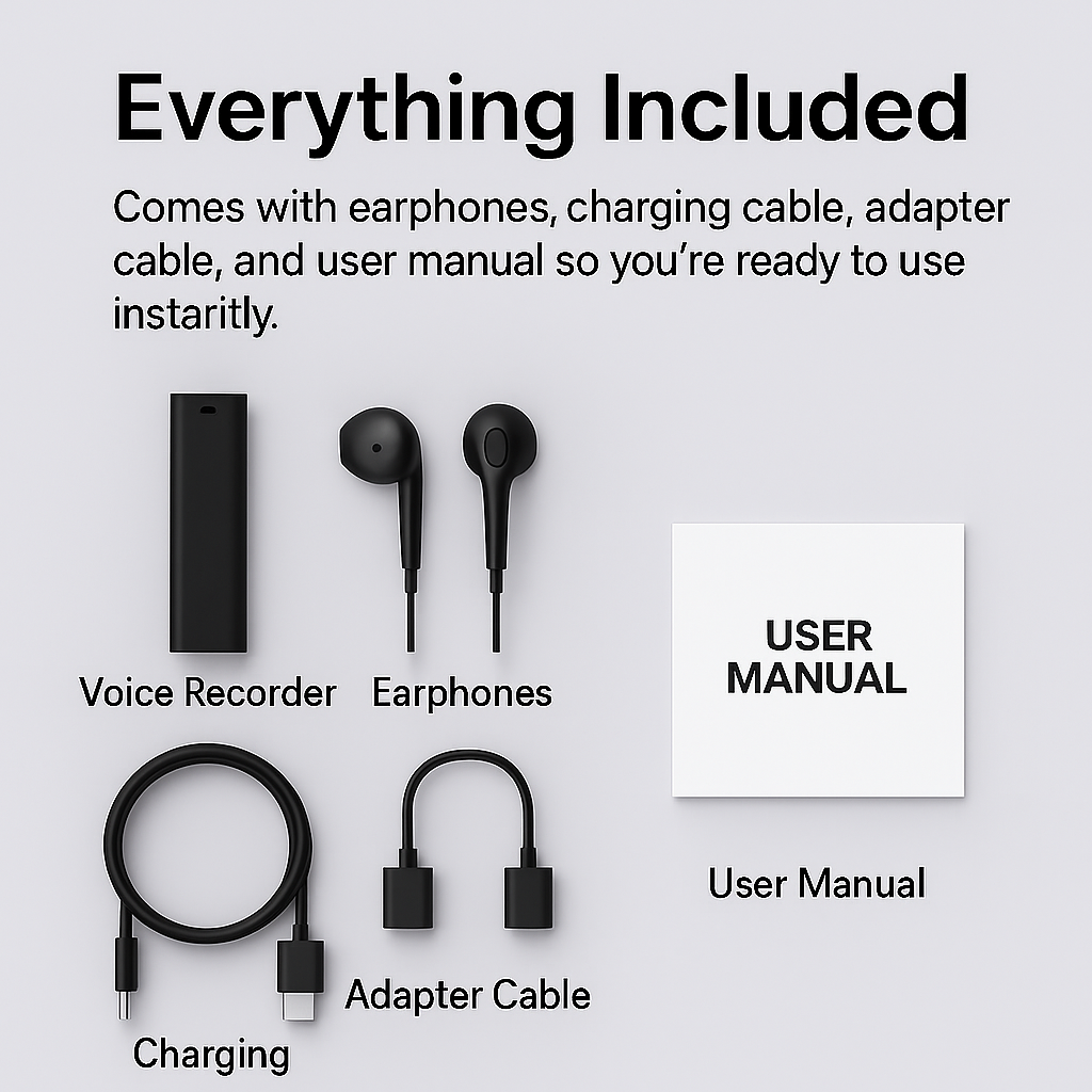 Recordix™ Magnetic Voice Recorder