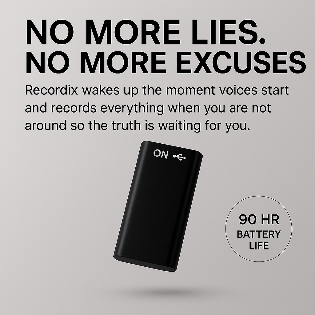 Recordix™ Magnetic Voice Recorder