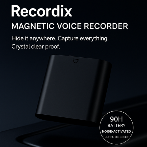 Recordix™ Magnetic Voice Recorder