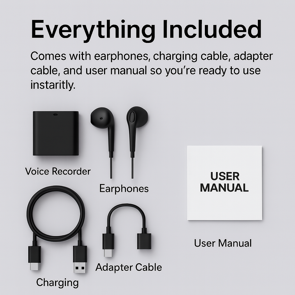 Recordix™ Magnetic Voice Recorder